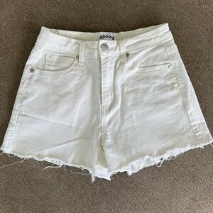 Abound Women's Cream Jean Shorts